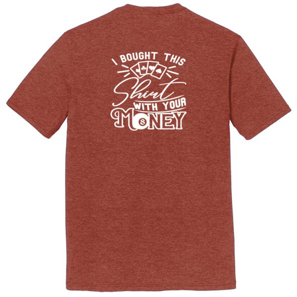 YM2025A Brutal Logo Your Money Tee