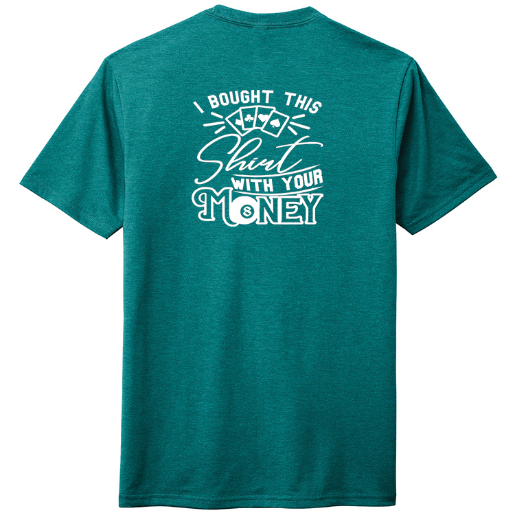 YM2025A Brutal Logo Your Money Tee