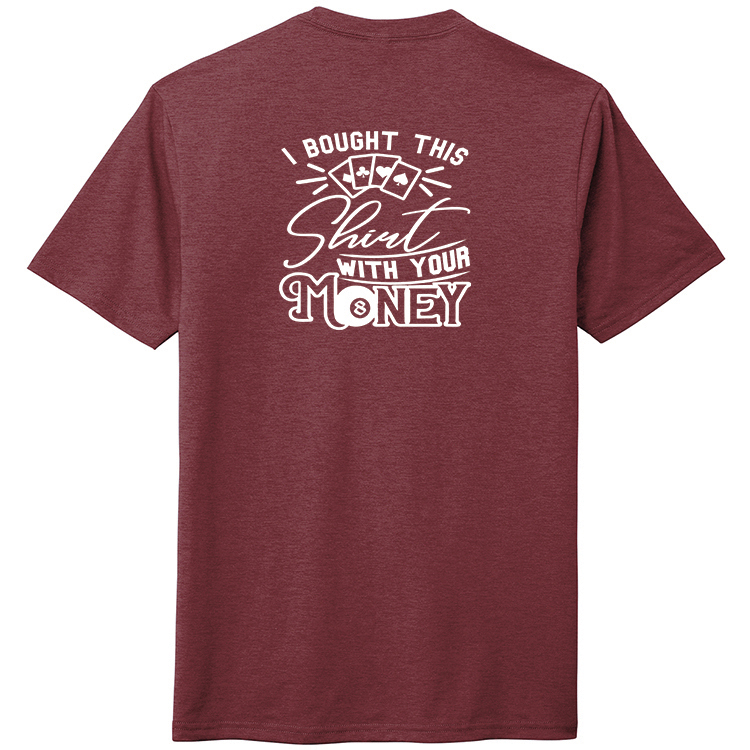 YM2025A Brutal Logo Your Money Tee