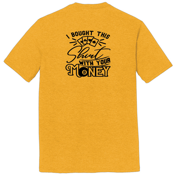 YM2025A Brutal Logo Your Money Tee