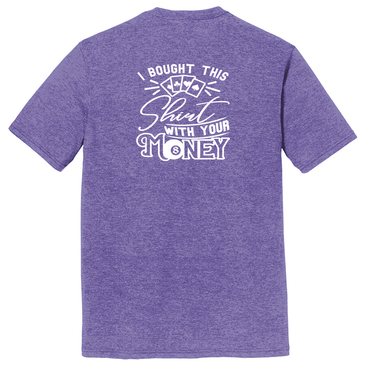 YM2025A Brutal Logo Your Money Tee