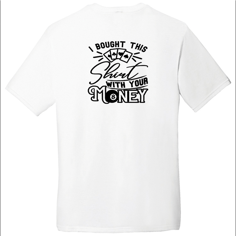 YM2025A Brutal Logo Your Money Tee