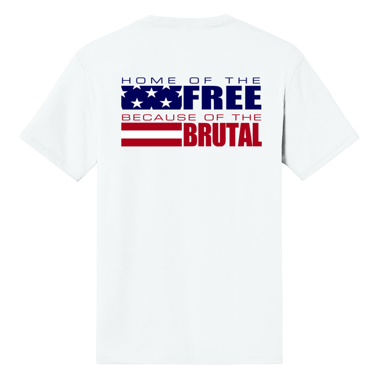 FB2025A Brutal Logo Free Brutal Tee