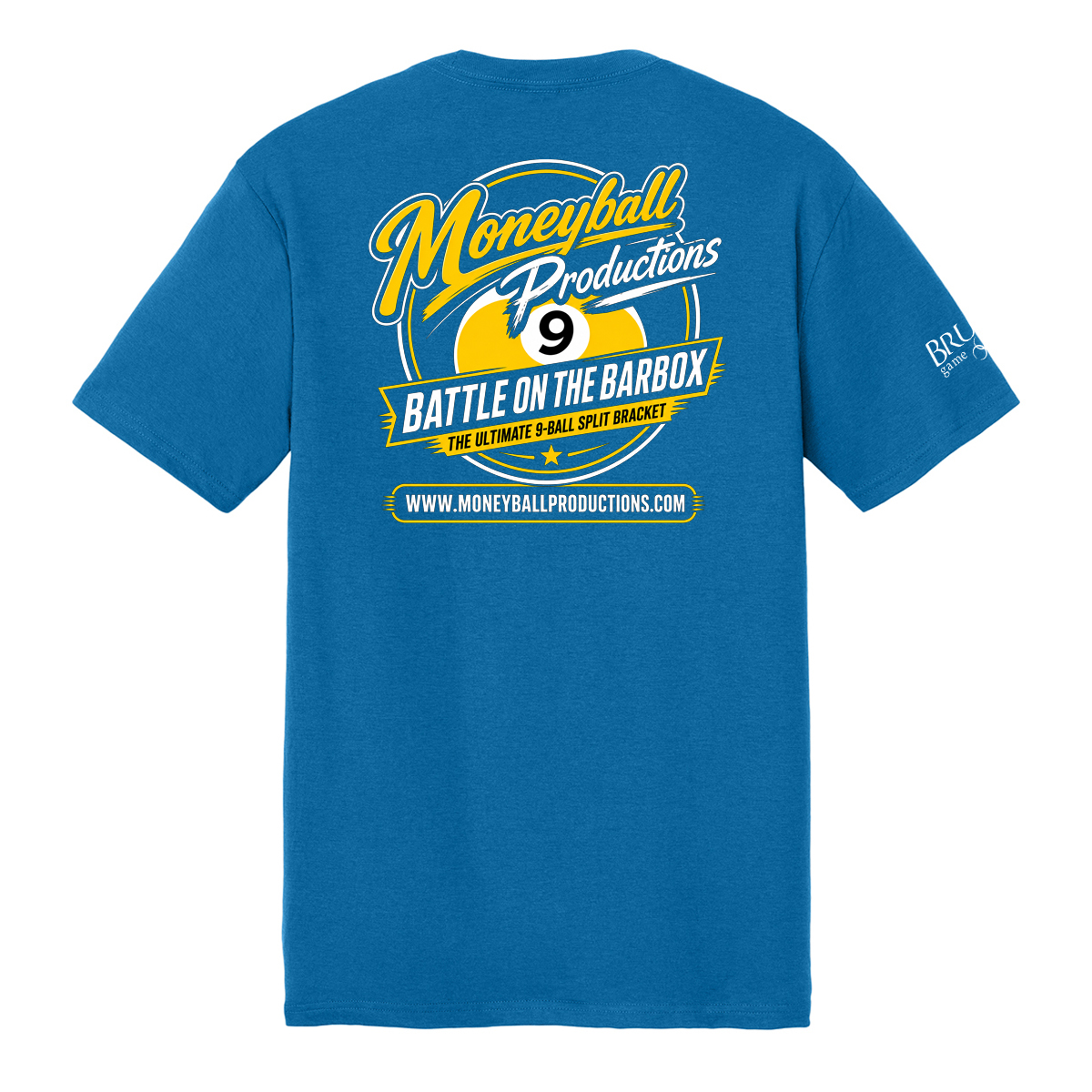 Moneyball Tee brt blu MBPT25A Moneyball Productions Tee 2026A