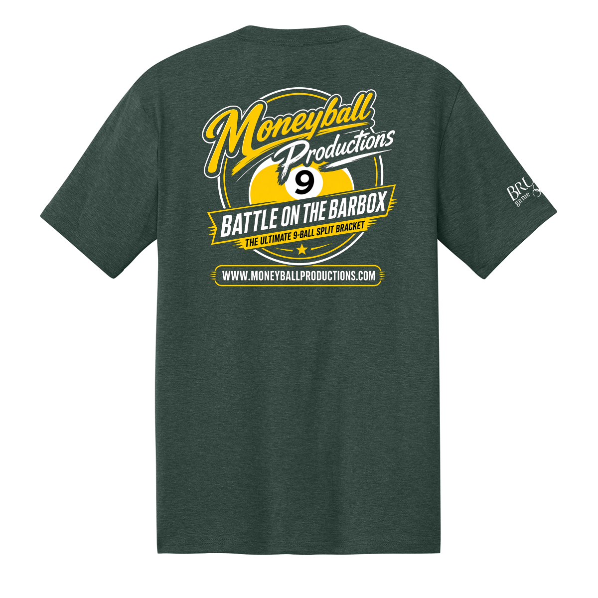 Moneyball Tee forest MBPT25A Moneyball Productions Tee 2026A