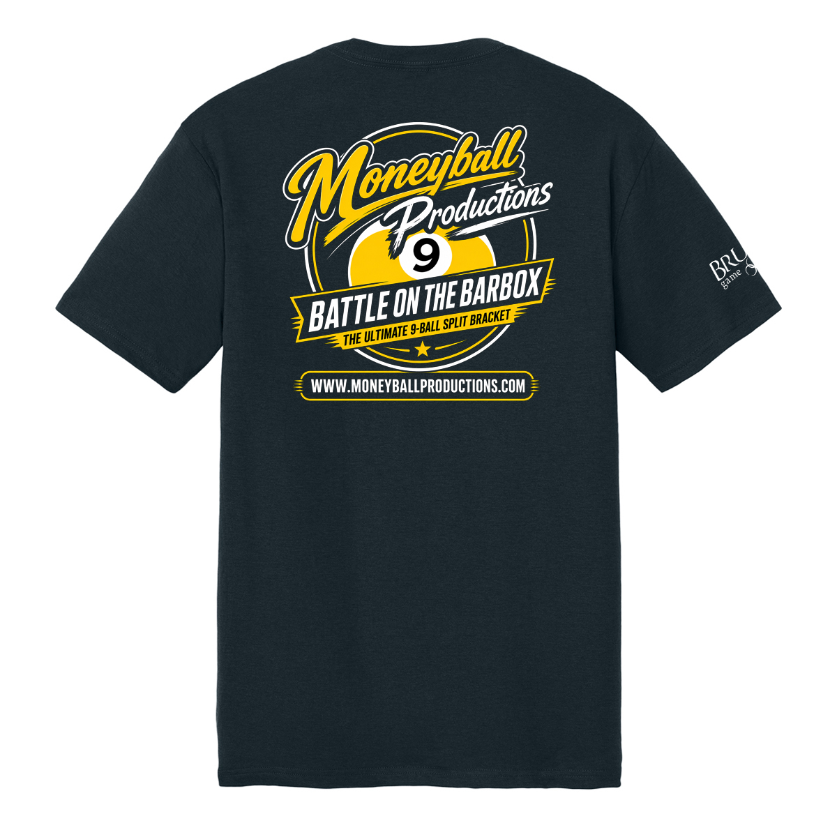 Moneyball Tee navy MBPT25A Moneyball Productions Tee 2026A