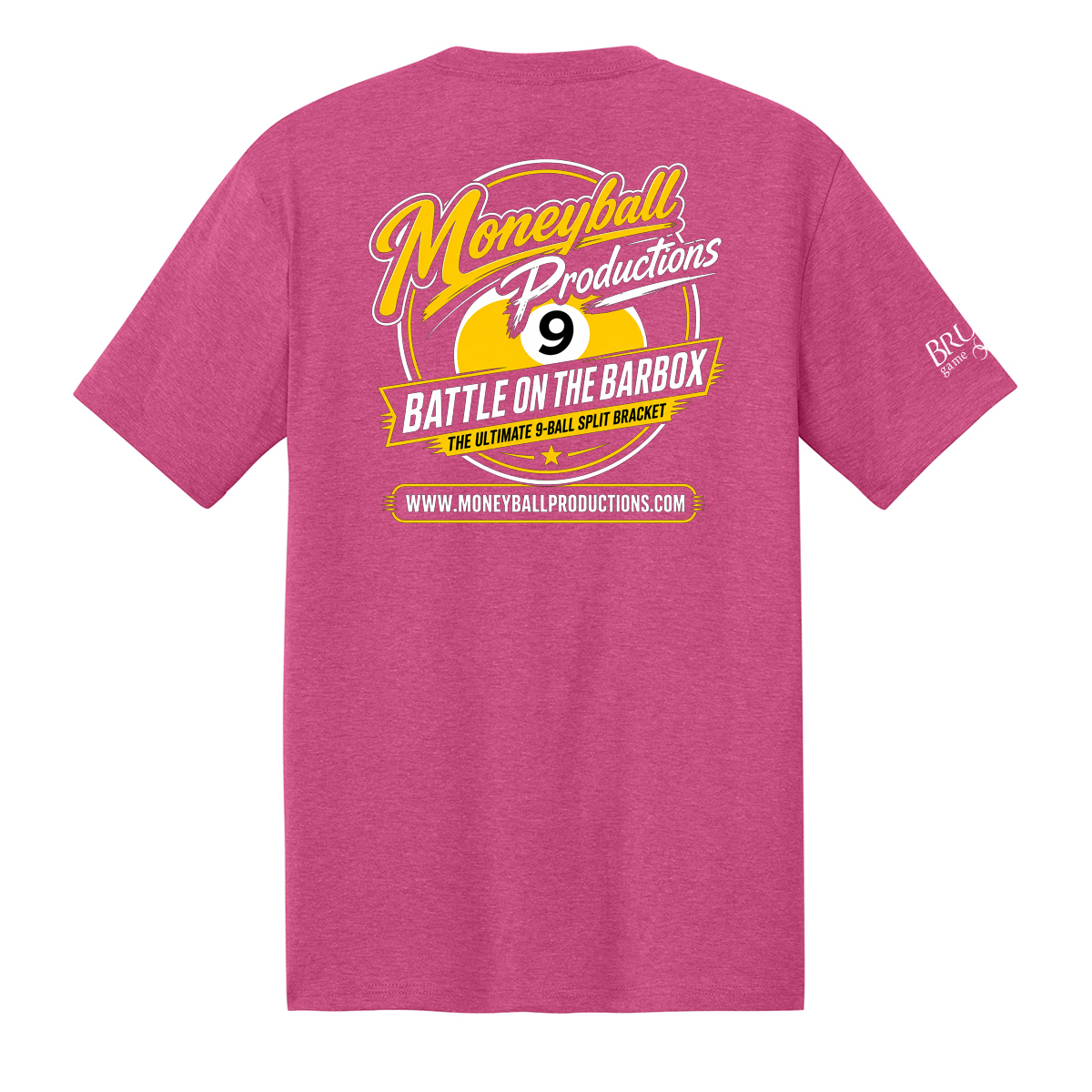 Moneyball Tee pnk frst MBPT25A Moneyball Productions Tee 2026A