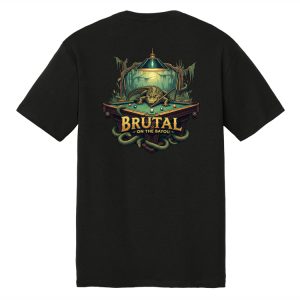 BB2025A Brutal Logo Brutal Bayou Tee