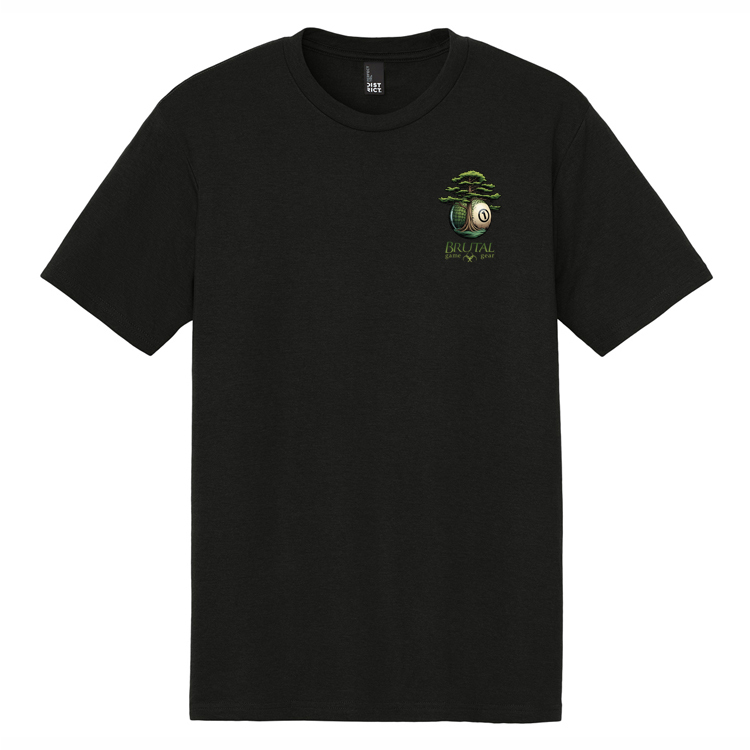 BB2025A Brutal Logo Brutal Bayou Tee