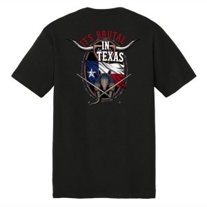 BTX2025A Brutal Logo Brutal Texas Tee