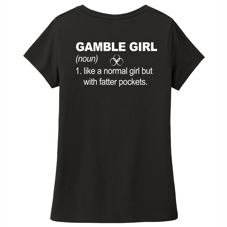GG2025A Brutal Logo Gamble Girl Tee