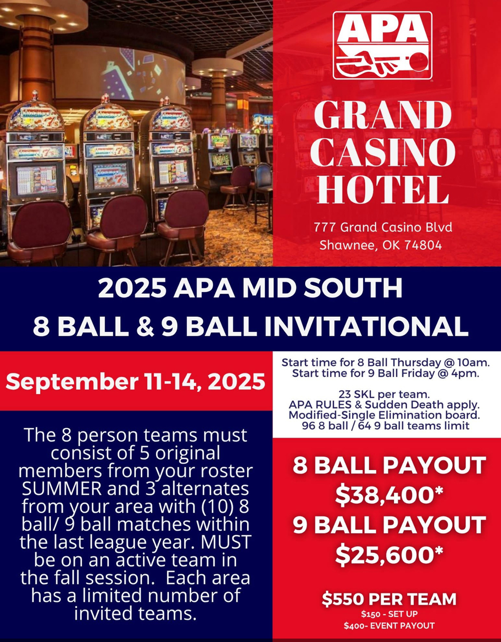 APA MidSouth Invitational