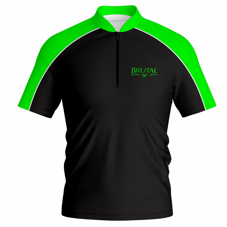 BJ2505 Brutal Logo Stripe Shoulder Jersey