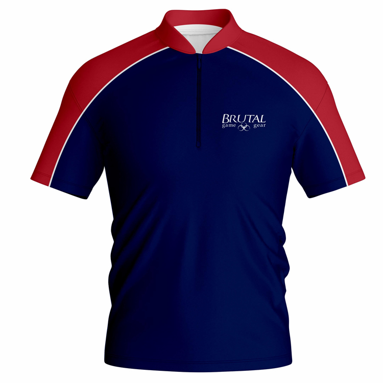 BJ2505 Brutal Logo Stripe Shoulder Jersey