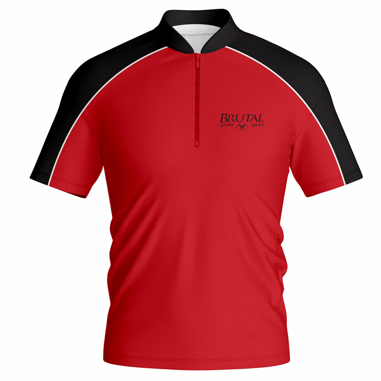 BJ2505 Brutal Logo Stripe Shoulder Jersey