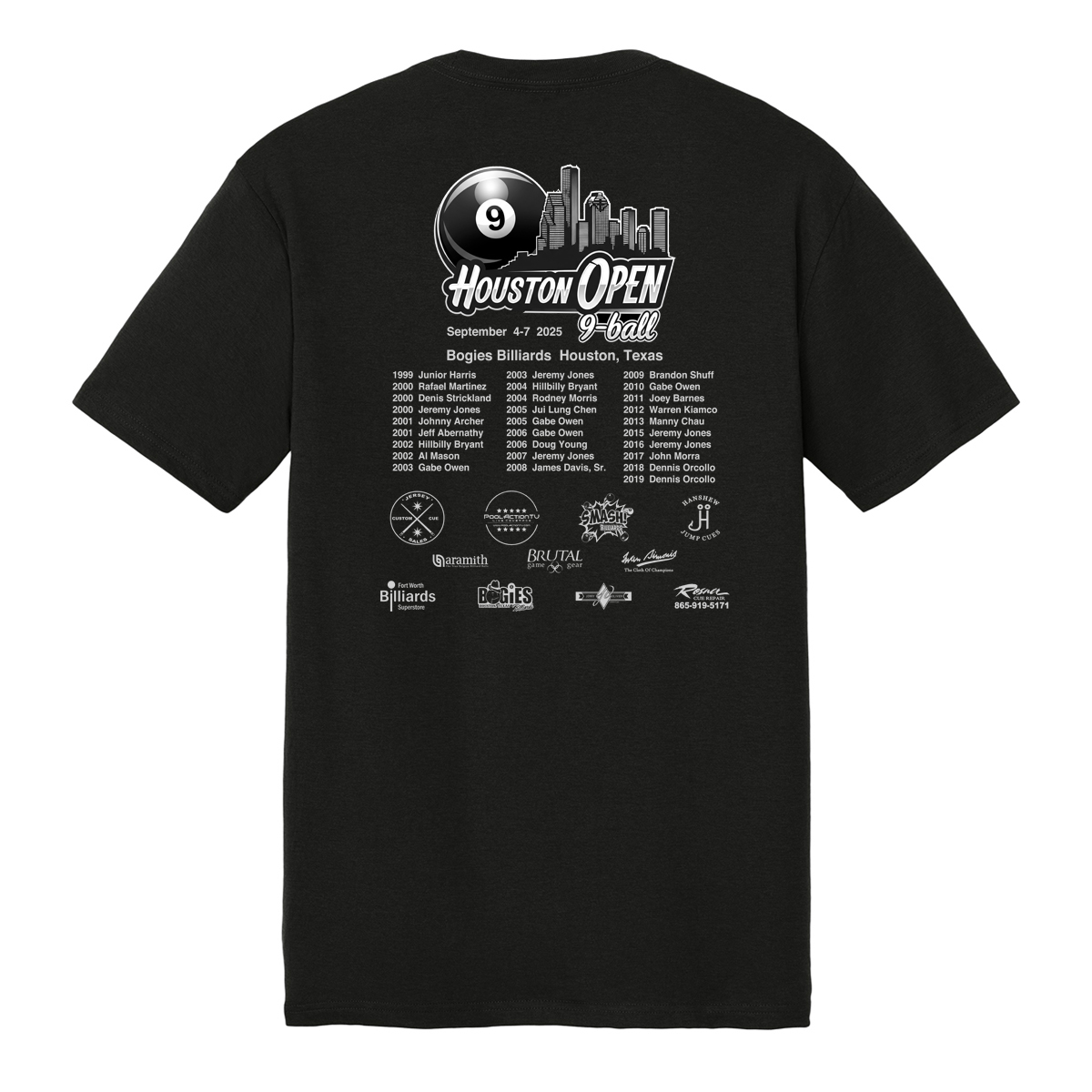 HOT2025 Brutal 2025 Houston Open tee