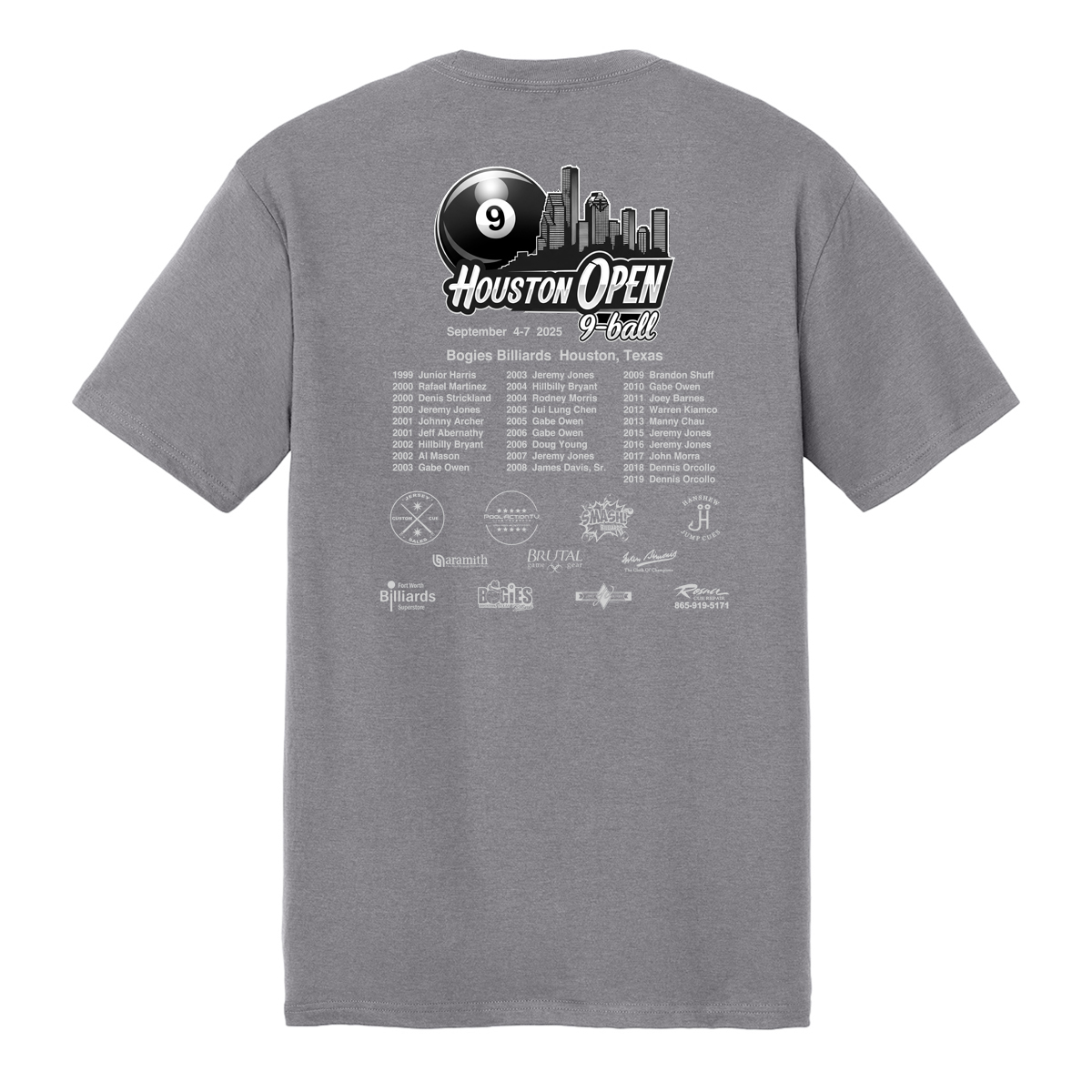 HOT2025 Brutal 2025 Houston Open tee