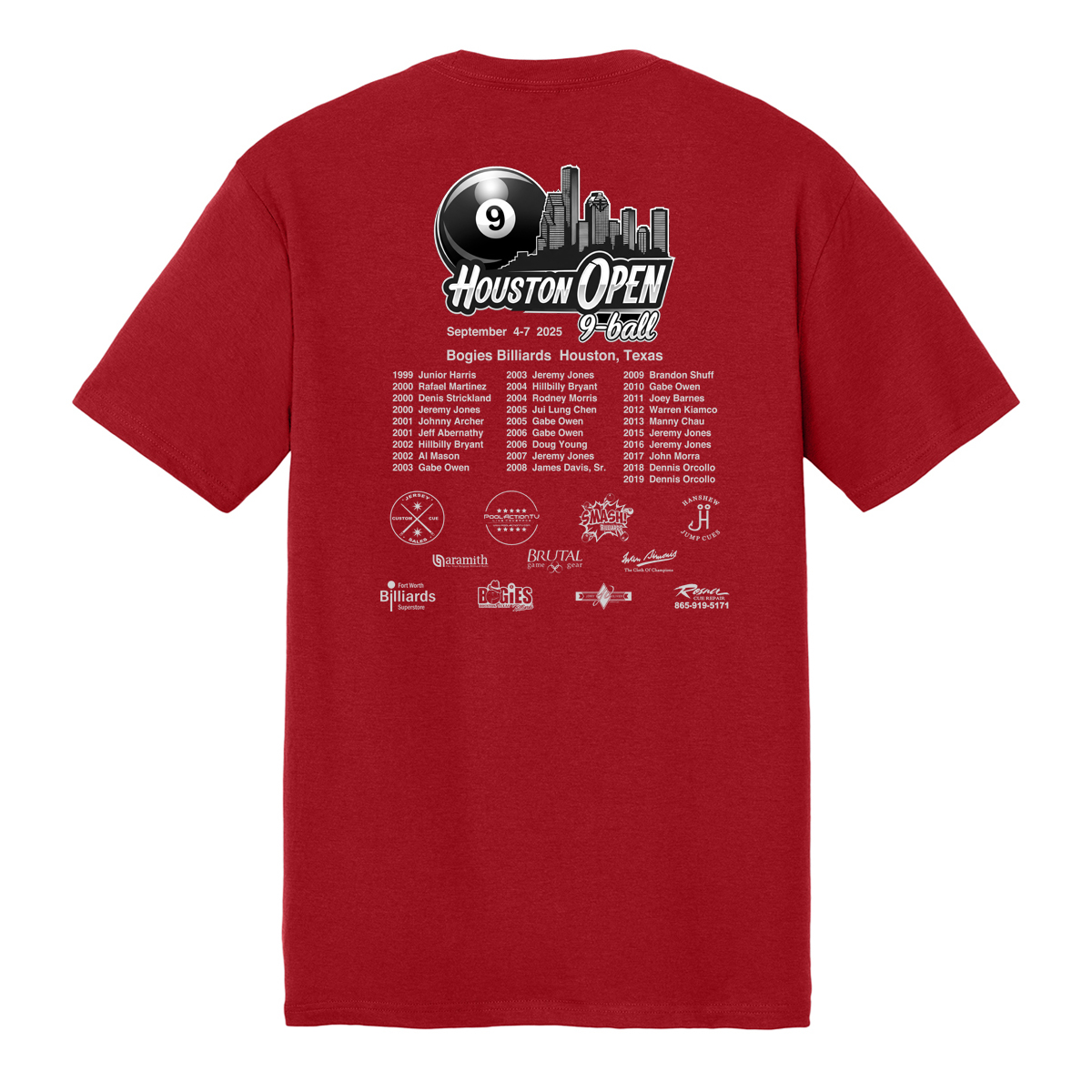 HOT2025 Brutal 2025 Houston Open tee