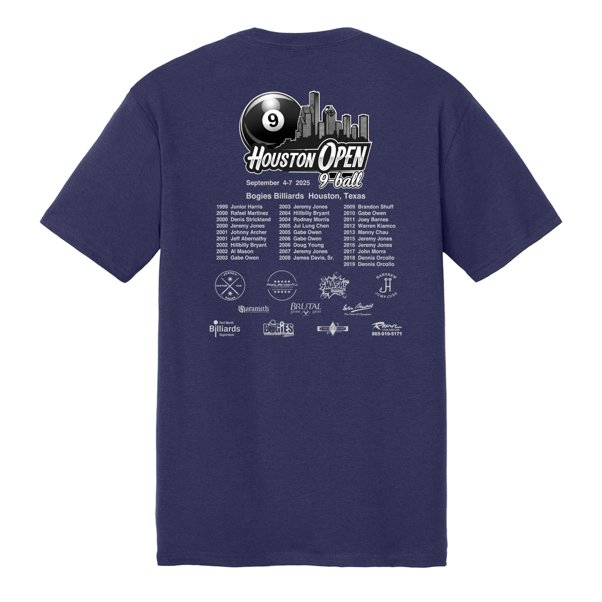 HOT2025 Brutal 2025 Houston Open tee