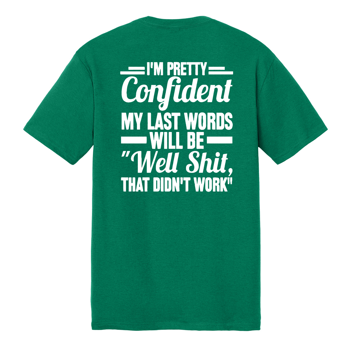 WS2025A Brutal Logo Well Shit TShirt