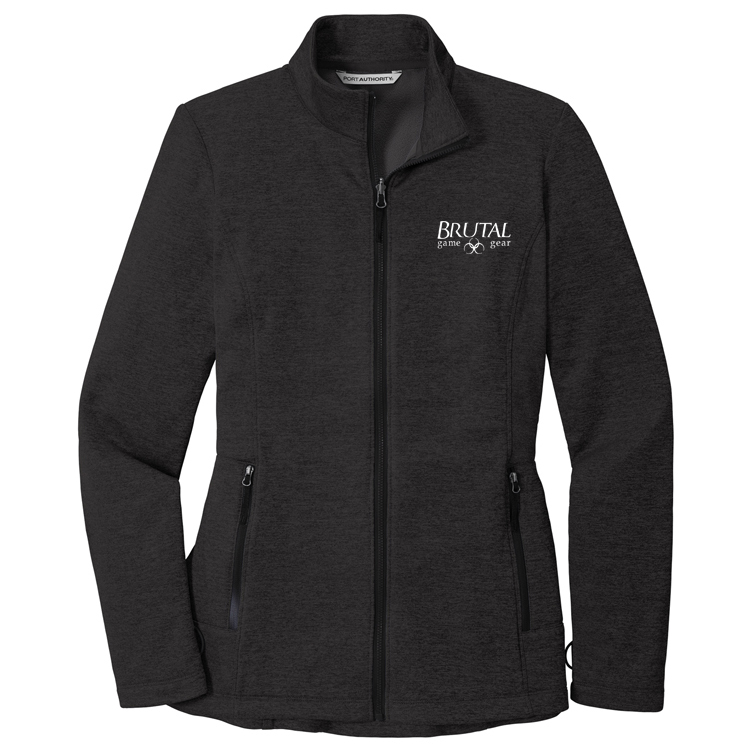 L905 Brutal Logo Ladies Striated Fleece Jacket