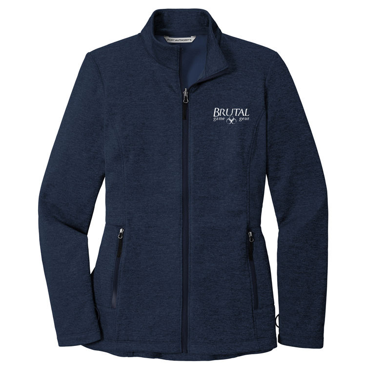L905 Brutal Logo Ladies Striated Fleece Jacket