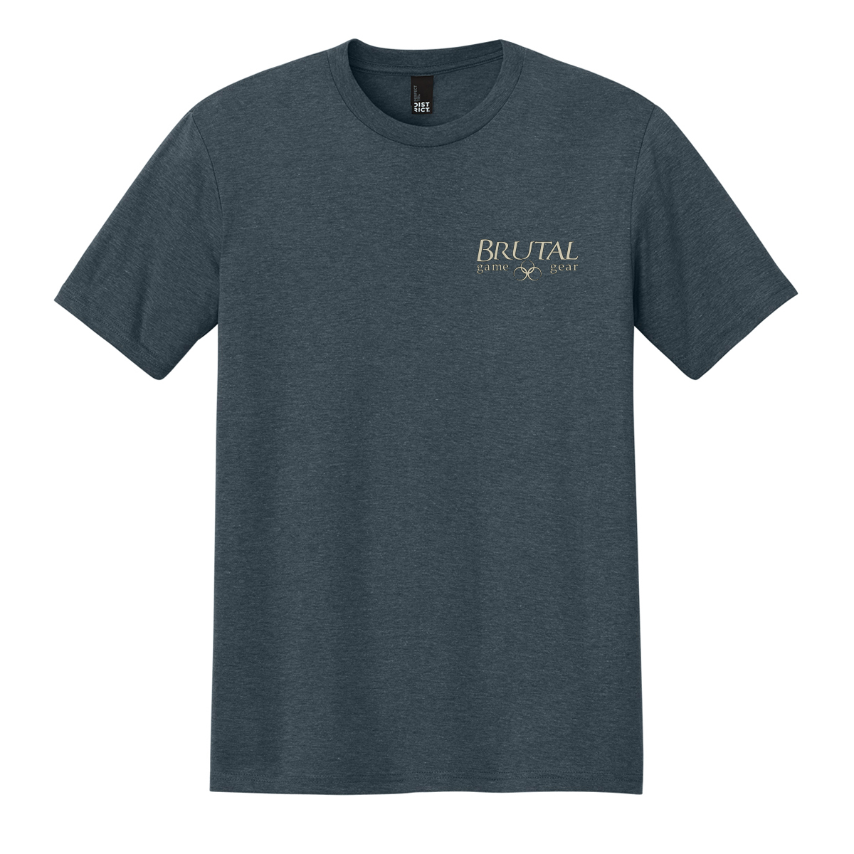 OG2026A Brutal Logo Only Gambling Tee