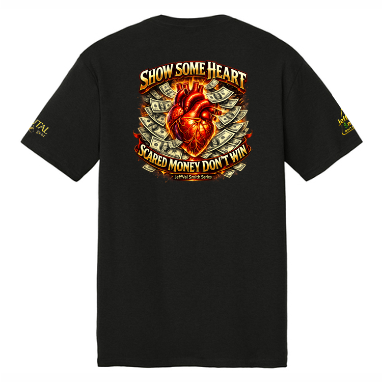 JVSST05 JeffVal Smith Series Show Heart Tee