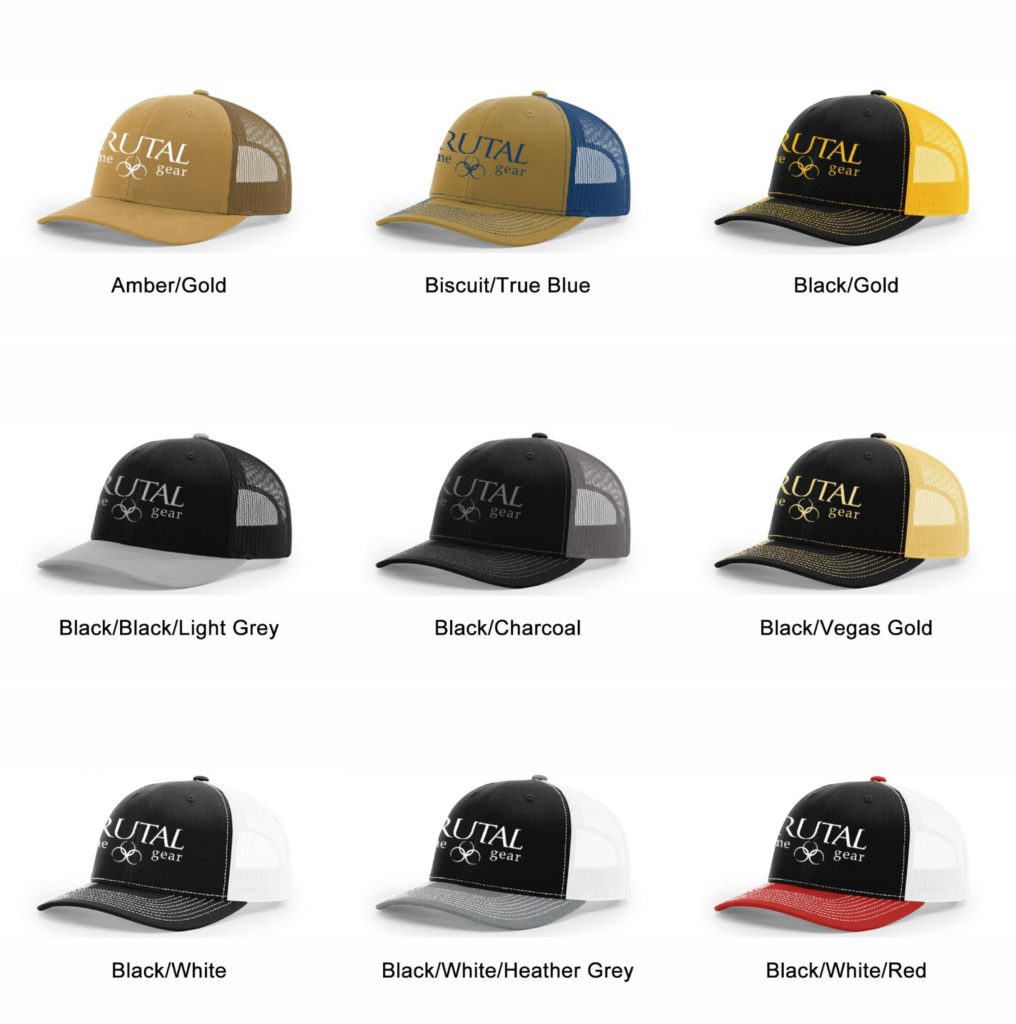 112 Brutal Logo Snapback Trucker