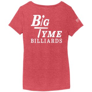 BTLT2026A Big Tyme Billiards Ladies Logo Tee