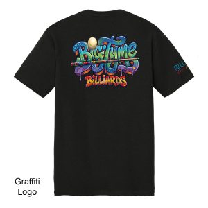 BTGL2026A Big Tyme Billiards Graffiti Logo Tee