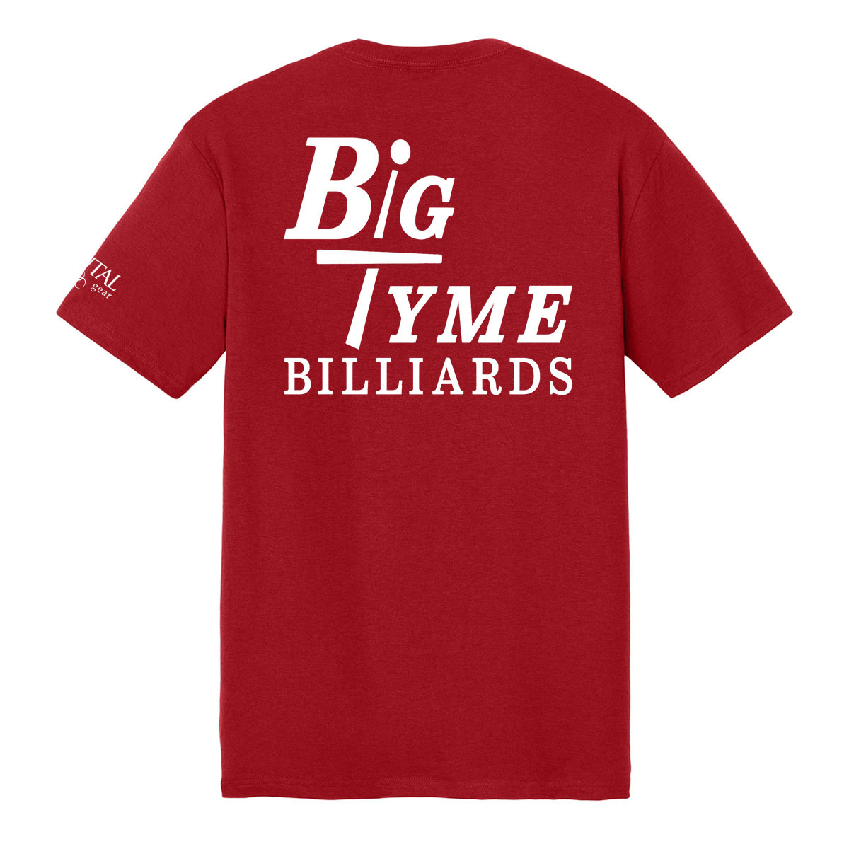 BTBT2026A Big Tyme Billiards Logo Tee