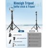 BE2026A 85" Cell Phone Camera Gooseneck Tripod Stand