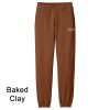 DT6162 Heavyweight Fleece Sweatpant baked clay DT6162 Brutal Logo Heavyweight Fleece Chunky Sweatpant