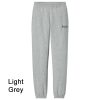 DT6162 Heavyweight Fleece Sweatpant lt grey DT6162 Brutal Logo Heavyweight Fleece Chunky Sweatpant
