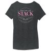 FS2026A For Stack ladies blk frst FS2026A Brutal Logo For Stack Tee