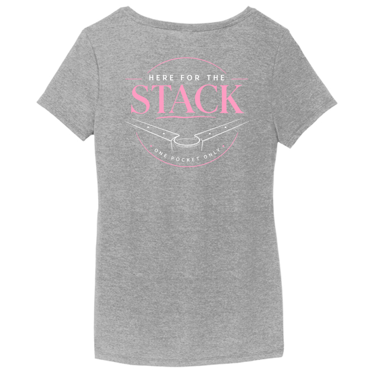 FS2026A For Stack ladies gry frst FS2026A Brutal Logo For Stack Tee