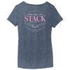 FS2026A For Stack ladies nvy frst FS2026A Brutal Logo For Stack Tee