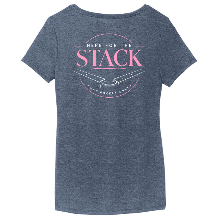 FS2026A For Stack ladies nvy frst FS2026A Brutal Logo For Stack Tee