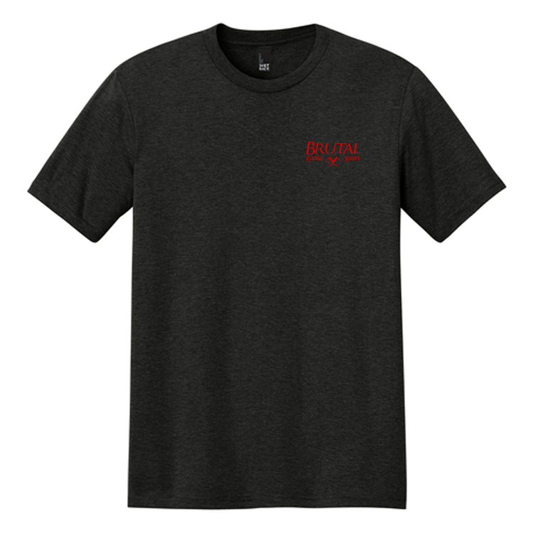 FS2026A For Stack mens front FS2026A Brutal Logo For Stack Tee