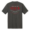 FS2026A For Stack mens hthr char FS2026A Brutal Logo For Stack Tee