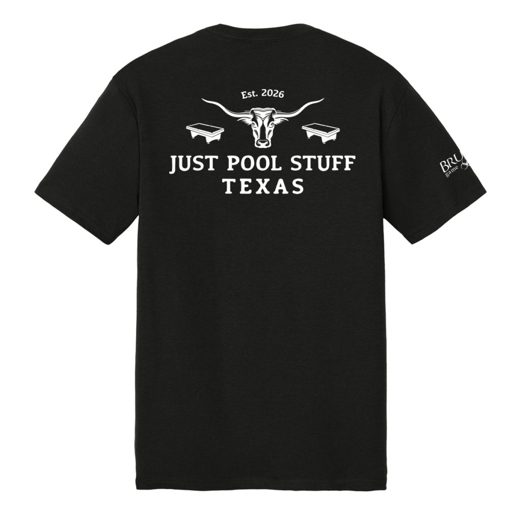 DM130JPST Just Pool Stuff Texas Logo Tee