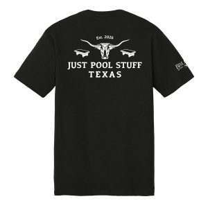 DM130JPST Just Pool Stuff Texas Logo Tee