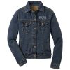 L7620 Brutal Logo Ladies Denim Jacket