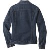 L7620 Brutal Logo Ladies Denim Jacket