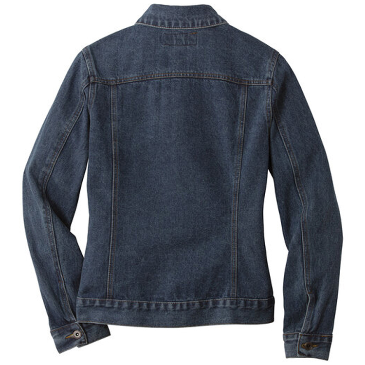 L7620 Brutal Logo Ladies Denim Jacket