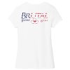 USFLT1 US Flag Logo Tee ladies vn back wht
