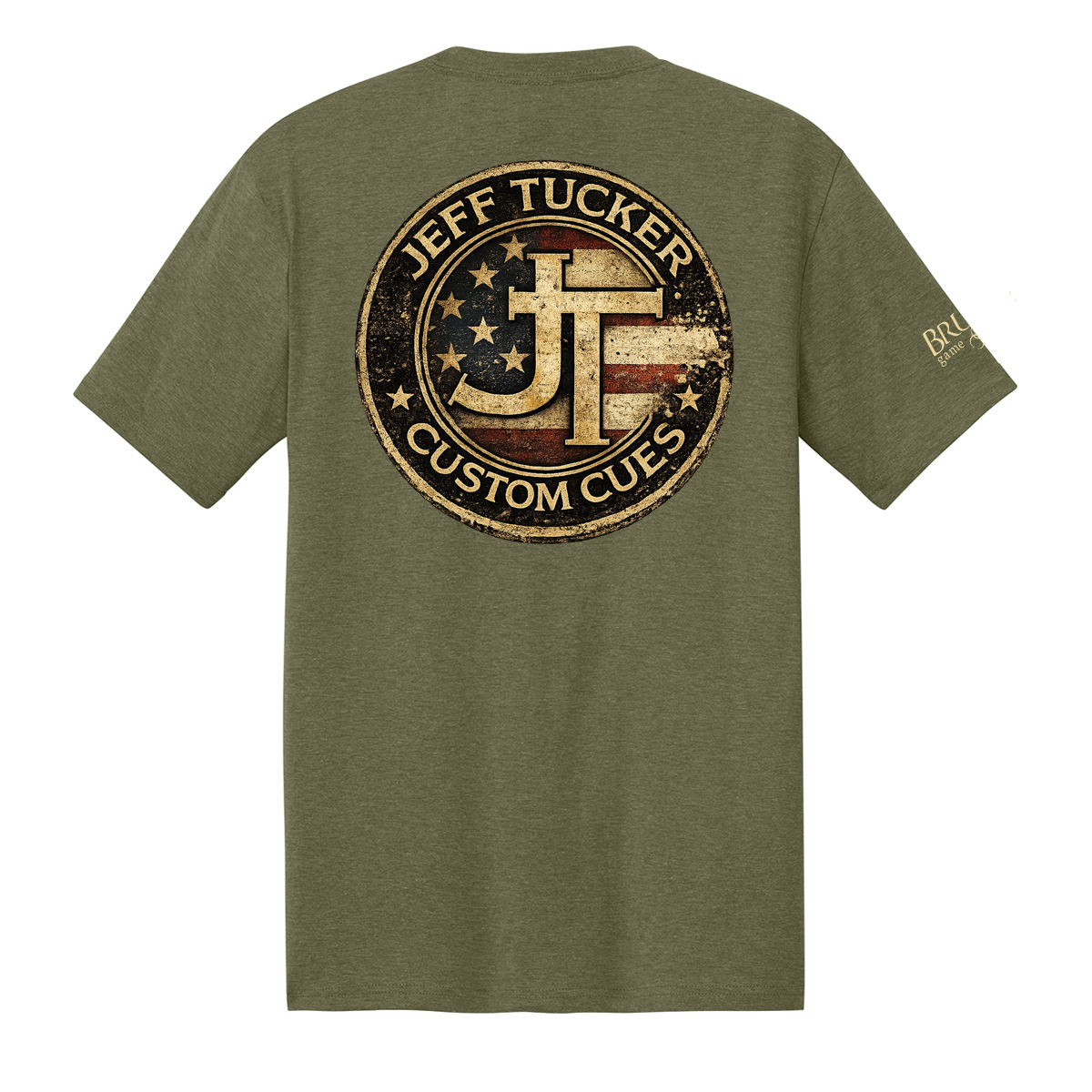 JTFT01 Jeff Tucker Flag Logo Tee