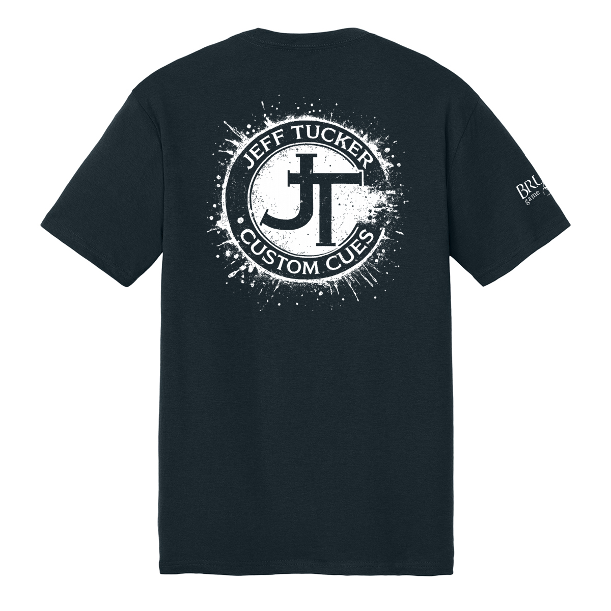JTST01 Jeff Tucker Splatter Logo Tee