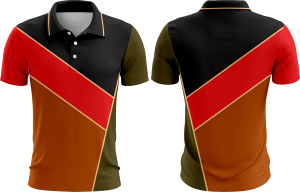 BJ2602 Brutal Logo Slanted Colorblock Jersey